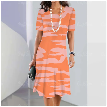 Vestido Feminino Midi Marisa