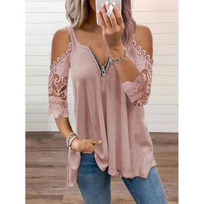 Blusa Feminina Solta em Renda