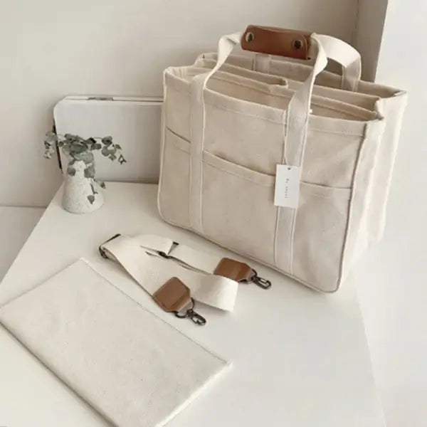 Tote Bag Multi Compartimentos Alane