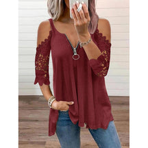 Blusa Feminina Solta em Renda