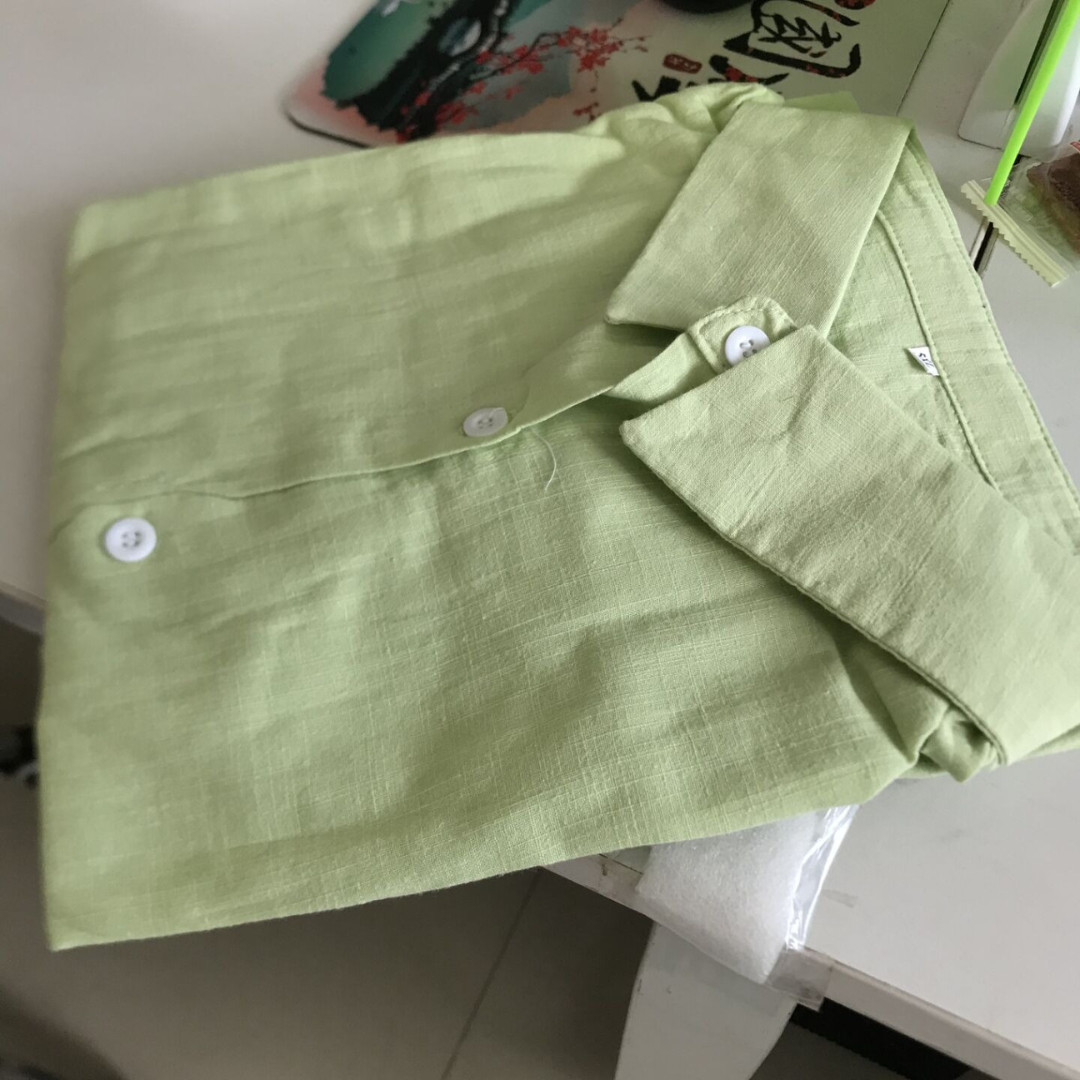 Camisa Básica de Casimira Mouche