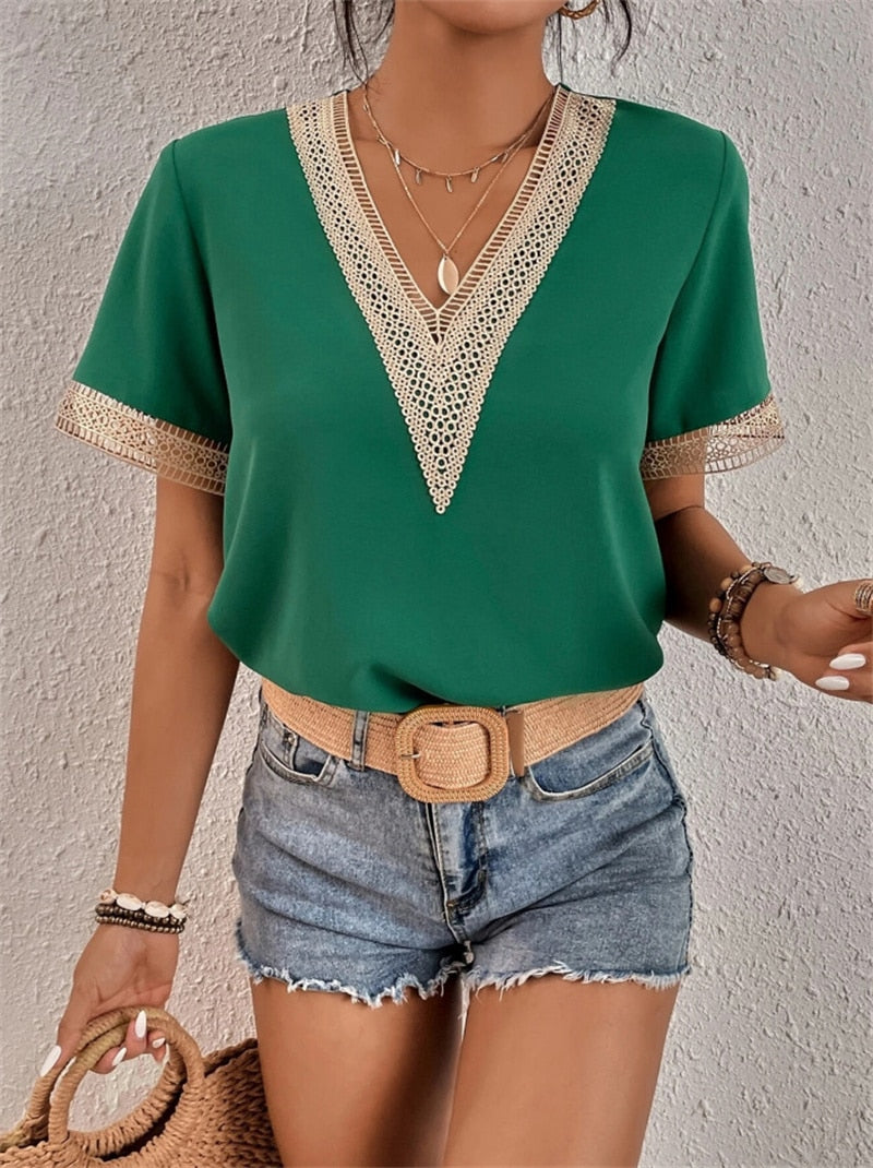 Blusa de Renda Fiorella