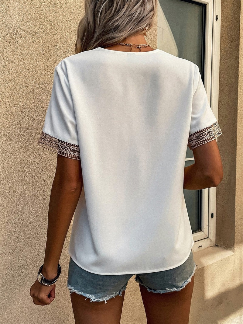 Blusa de Renda Fiorella