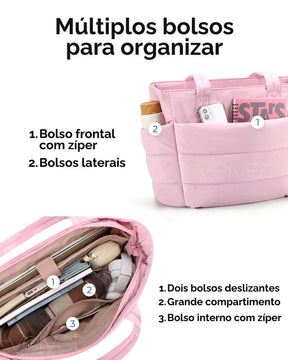 Bolsa Tote Puffer Sofia